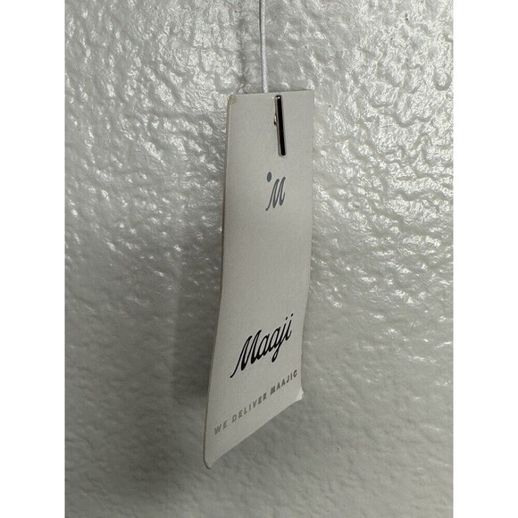 Maaji Bikini Top Womens Medium Reversible Ruffle Floral Swimwear Boho Beach Pool - Picture 3 of 5